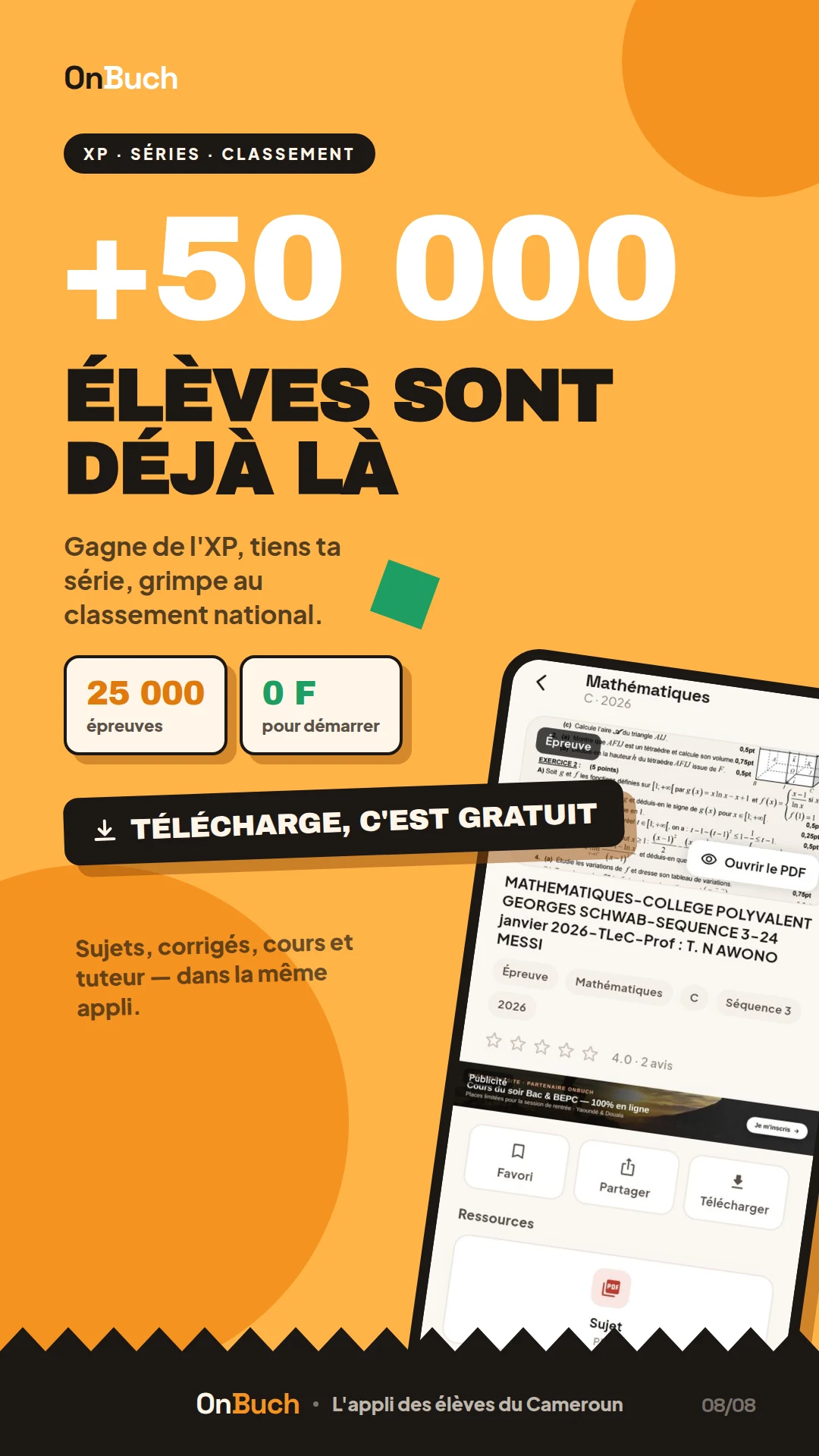 OnBuch : Réussis Ton Examen ! screenshot