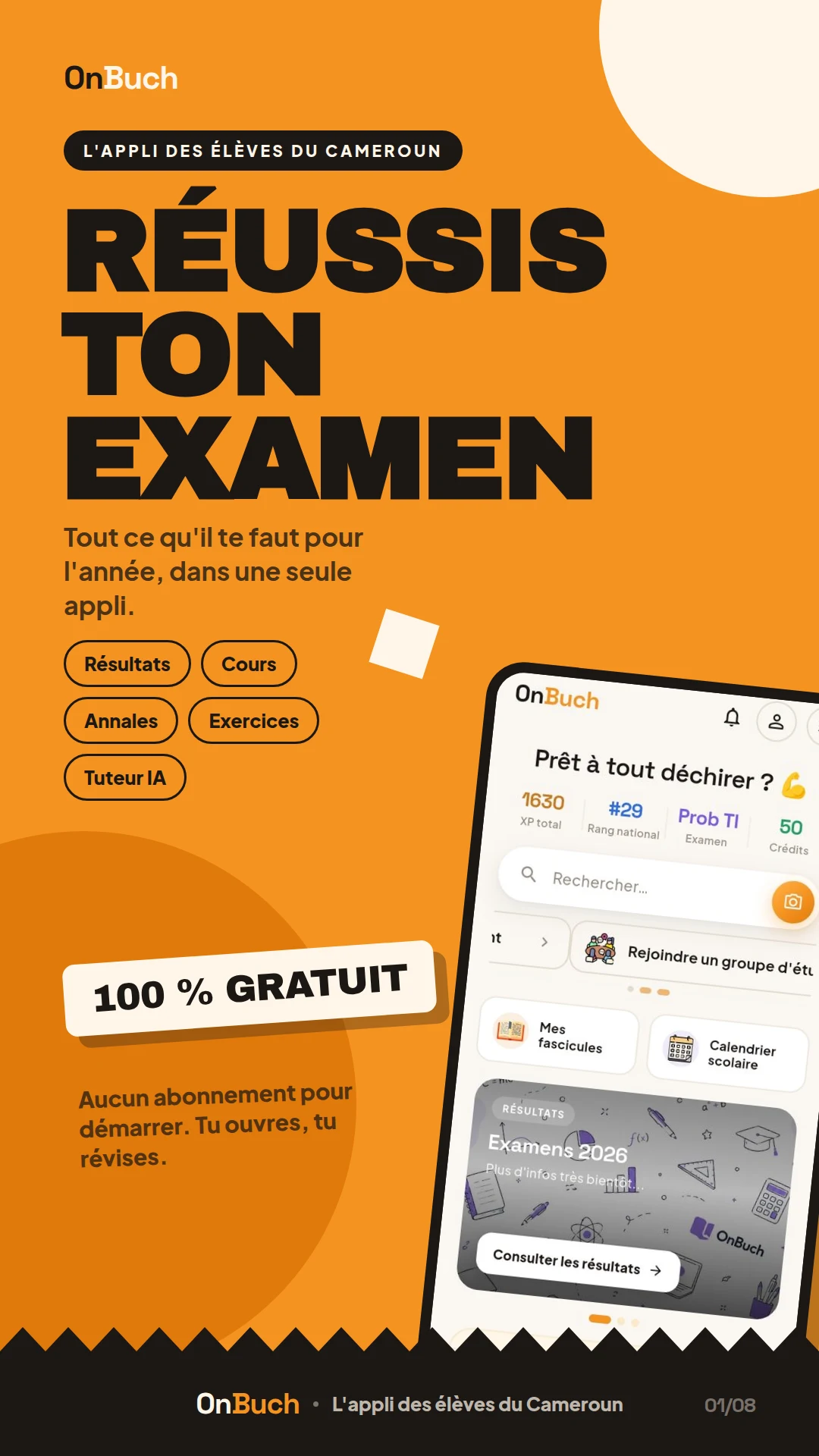 OnBuch : Réussis Ton Examen ! screenshot
